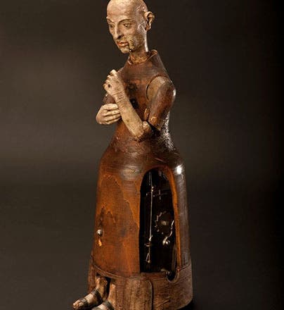 Monk automaton, probably constructed by Juanelo Turriano, after 1562 (National Museum of American History, Smithsonian Institution)