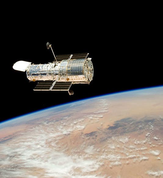 The Hubble Space Telescope (HST), just after release from its final service mission, 2009 (cdn.spacetelescope.org