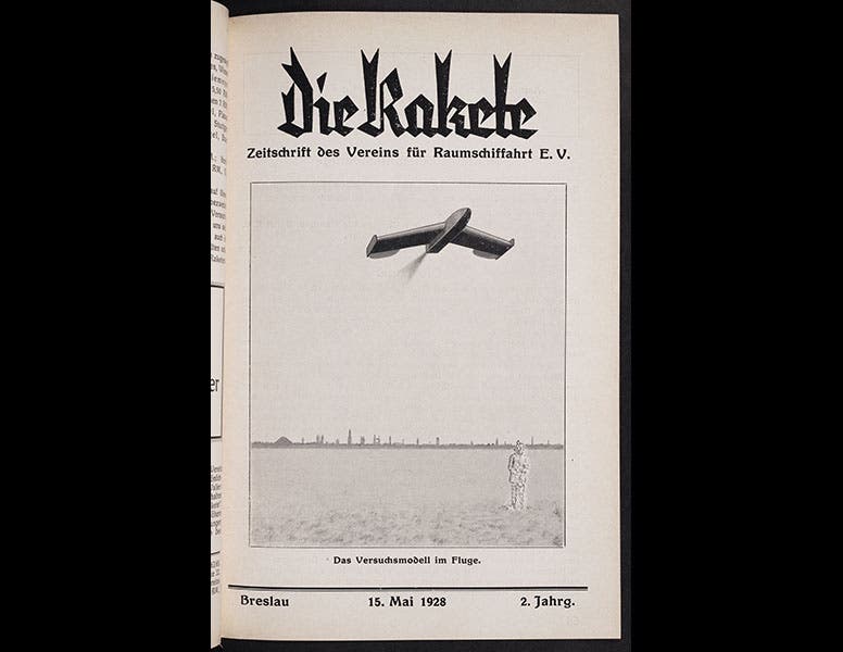 Die Rakete (The Rocket), the house magazine of the VfR