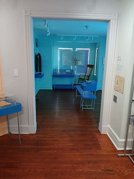 Interior view of the Lewis H. Latimer House Museum in Flushing, Queens (Wikimedia commons)