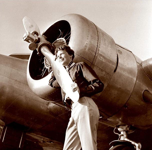 Amelia Earhart, photograph, May 20, 1937, by Albert Bresnik (nytimes.com)
