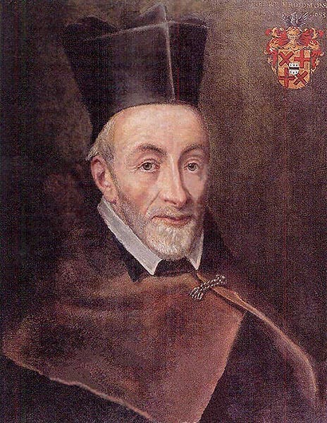 Portrait of Libert Froidmont, oil on canvas, unknown artist and date, Musée de Visé, Visé, Belgium (Wikimedia commons)