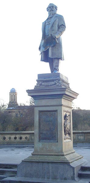 Statue of Titus Salt, sculpted by Francis Wood, Roberts Park, Saltaire, West Yorkshire (Wikimedia commons)