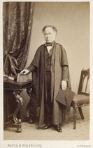 Portrait of James Challis, carte de visite, undated, Royal Society of London archives (makingscience.royalsociety.org)