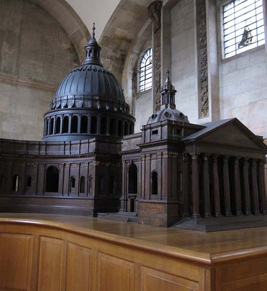 Model of St. Paul’s cathedral, wood, St. Paul’s, London (awceramics.co.uk)