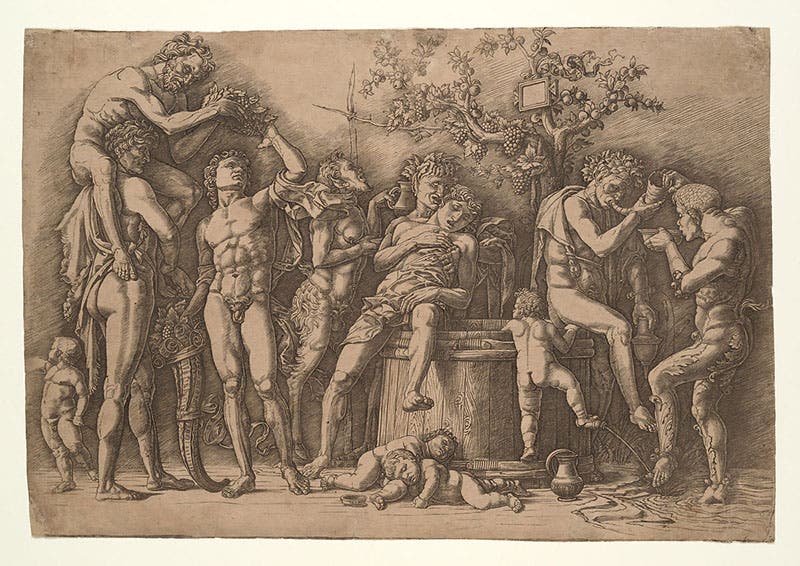 “Bachanal”, engraving by Andrea Mantegna, before 1475, Metropolitan Museum of Art, New York (metmuseum.org)