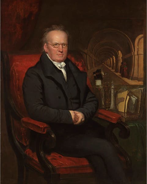 Portrait of Marc Isambard Brunel, oil on canvas, by Samuel Drummond, ca 1836, National Portrait Gallery, London (npg.org.uk)
