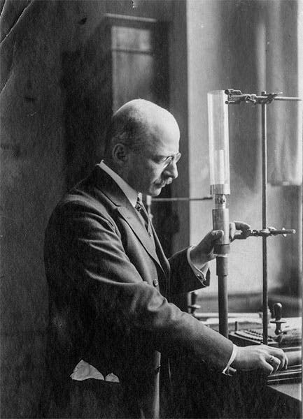 Fritz Haber in the lab, photograph, undated (Archiv der Max-Planck-Gesellschaft, Berlin, via cenmag.org)