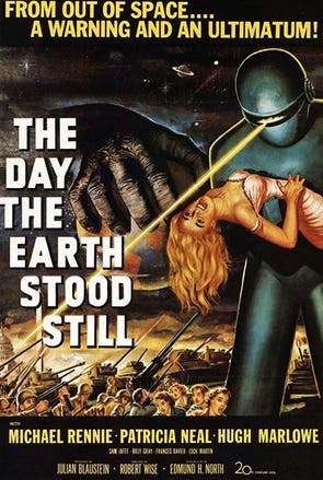 Movie poster, <i>The Day the Earth Stood Still</i>, 1951 (IMDb)