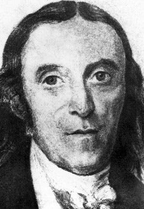 Portrait of Johann Schweigger, unattributed and undated (Wikimedia commons)