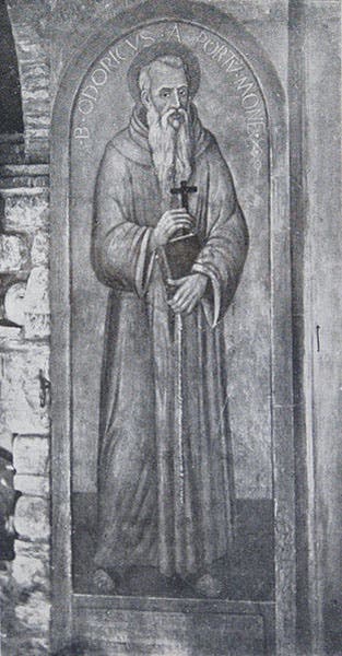 Portrait relief of Odorico, Udine (Wikimedia Commons)