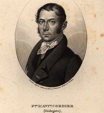 Portrait of Louis Corder, engraving, unknown source (Smithsonian Institution Libraries)