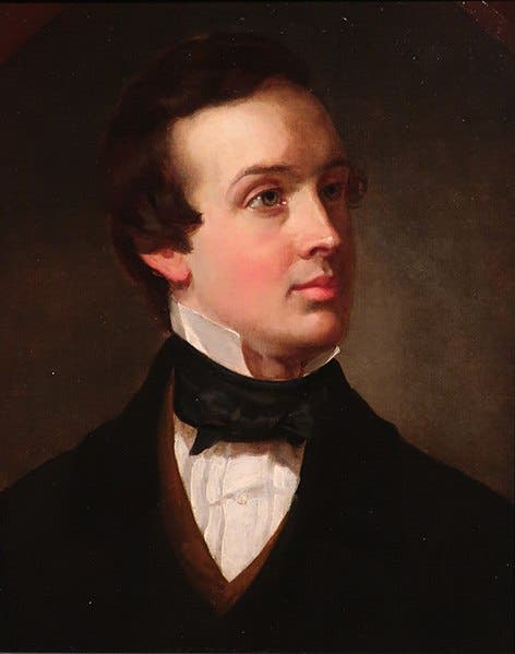 Portrait of Frederic Church, oil painting by Edward Harrison May, unknown date (National Academy of Design via Wikimedia commons)