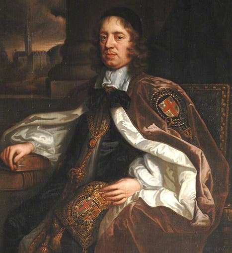 Portrait of Seth Ward, by John Greenhill, ca 1675, Trinity College, Oxford (artuk.org)