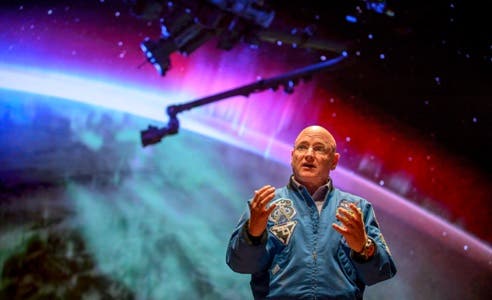 Scott Kelly Post-Flight Visit to Washington