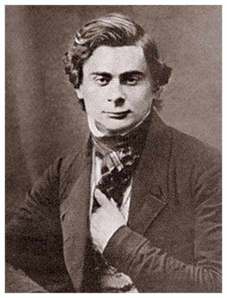 Portrait of Thomas H. Huxley, age 21, photograph, 1846, just before he left on the voyage of the Rattlesnake, Athena Review Image Archive (athenapub.com)