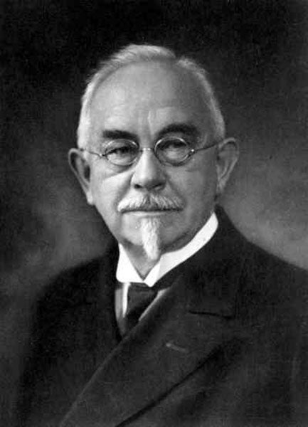 Portrait of Wilhelm Johannsen, photograph, undated, 1920s? (historyofinformation.com)