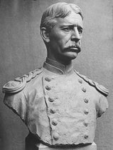 Preparatory study in clay for a bronze bust of Walter Reed, by Cecil Howard, 1947 (Wikimedia commons)