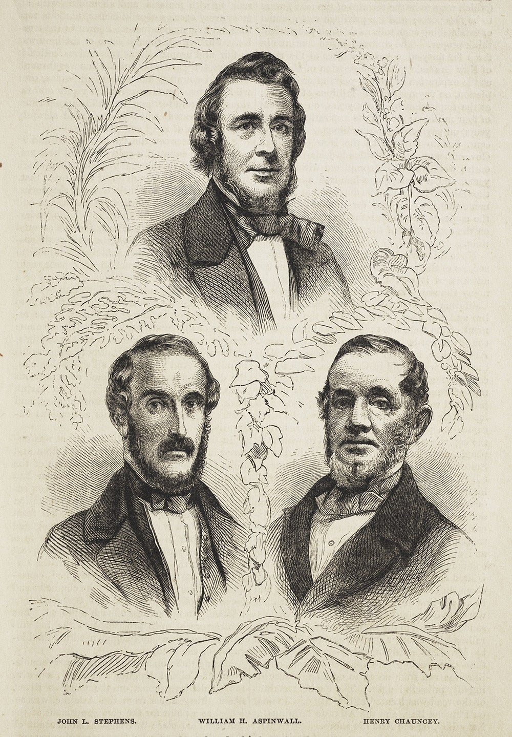 William Henry Aspinwall, John L. Stephens, and Henry Chauncy, New York businessmen, obtain the rights from New Grenada (present day Columbia, Panama, Venezuela, and Ecuador) to build the Panama Railroad across the Isthmus
