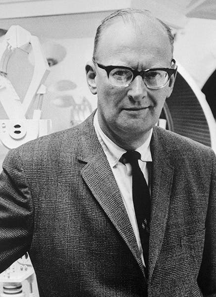 Arthur C. Clarke, photograph, undated, 1970s? (fandor.com)