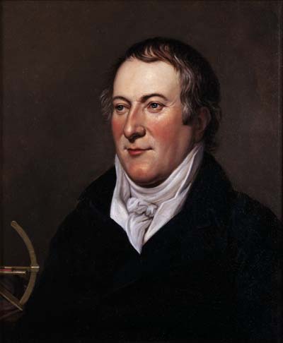Portrait of William Maclure, oil on canvas, by Charles Willson Peale, 1818, The Academy of Natural Sciences of Drexel University (courtesy of Robert M. Peck)