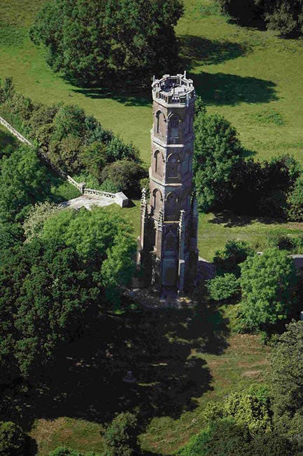 Folly tower at Charborough House, Dorset, thought to be the inspiration for the folly tower in Thomas Hardy’s Two on a Tower (swanaageandwarehamvoice.co.uk)