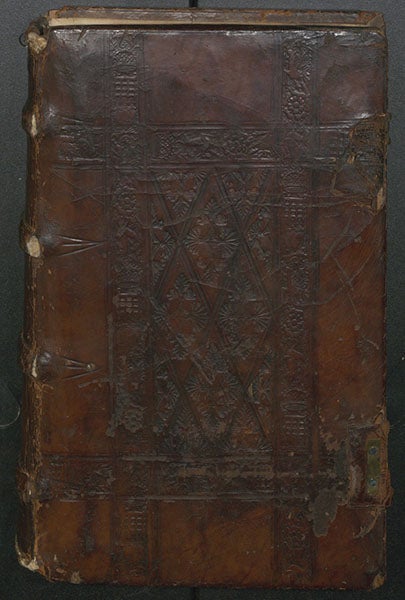 Front cover, Otto Brunfels, Herbarum vivae eicones, 1530 (Linda Hall Library)