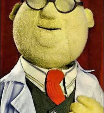 Dr. Bunsen Honeydew, still photograph, unknown year (muppet.fandom.com)