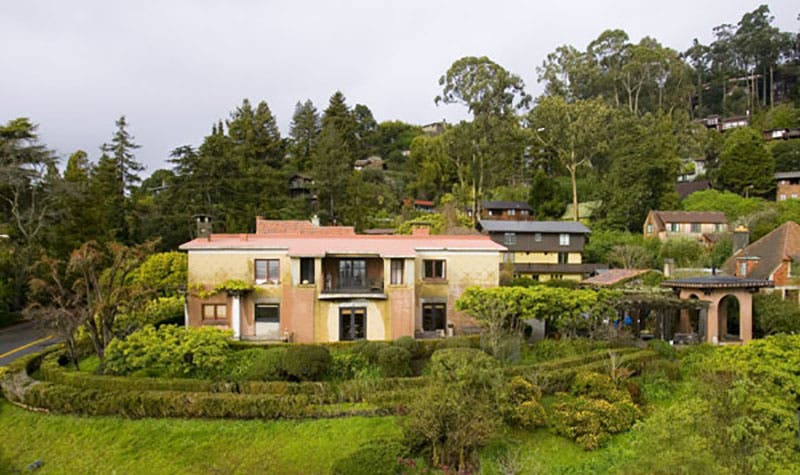 The Lawson House in the Berkeley Hills, designed by Bernard Maybeck, 1907 (themonthly.com)
