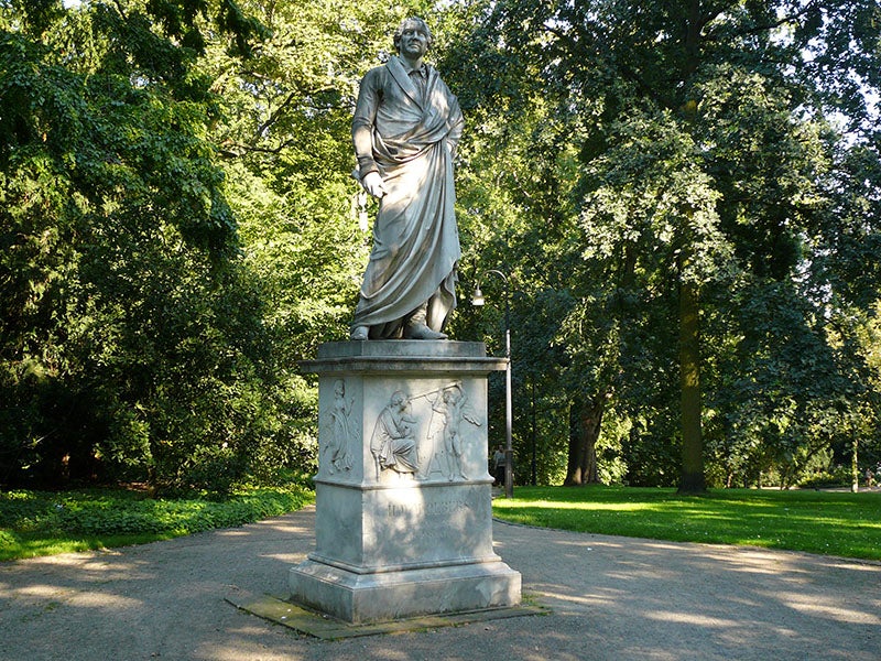 Statue of Heinrich Olbers, Bremen (Wikipedia commons)