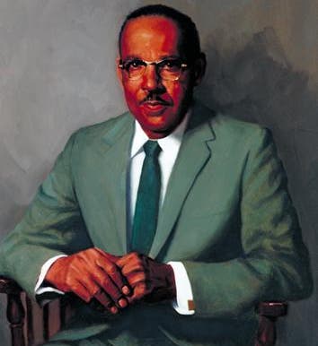 Portrait of Vivien Thomas, by Bob Gee, l969, Johns Hopkins School of Medicine (portraitcollection.jhmi.edu)