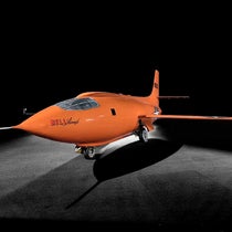 Bell X-1 that broke the sound barrier on Oct. 14, 1947, piloted by Chuck Yeager, on display at the National Air and Space Museum, Smithsonian Institution (airandspace.si.edu)
