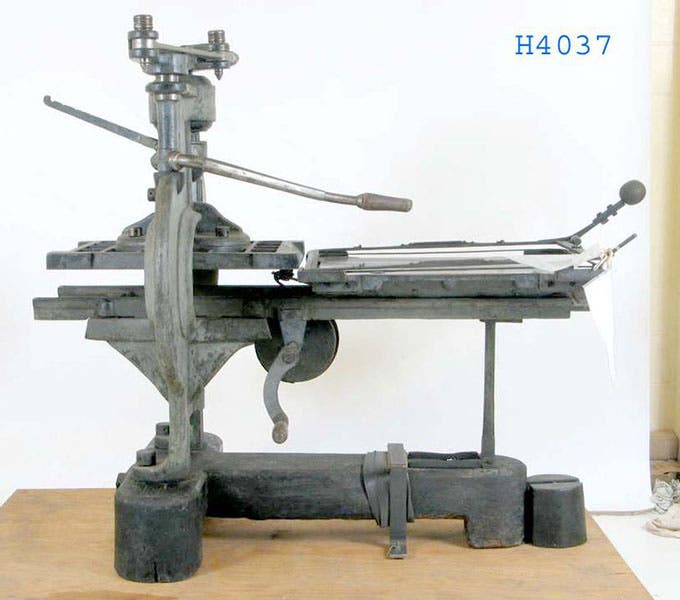 Stanhope cast-iron printing press, built ca 1825, now in the Powerhouse Museum, Sydney, Australia (collection.maas.museum)