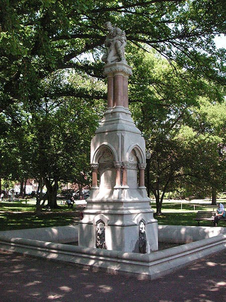 Ether Monument, Boston Public Garden (Wikipedia)
