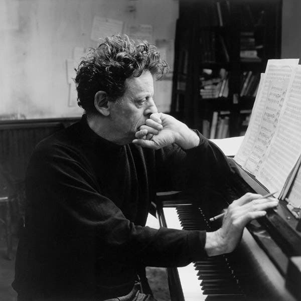 Philip Glass, photograph, undated (interviewmagazine.com)