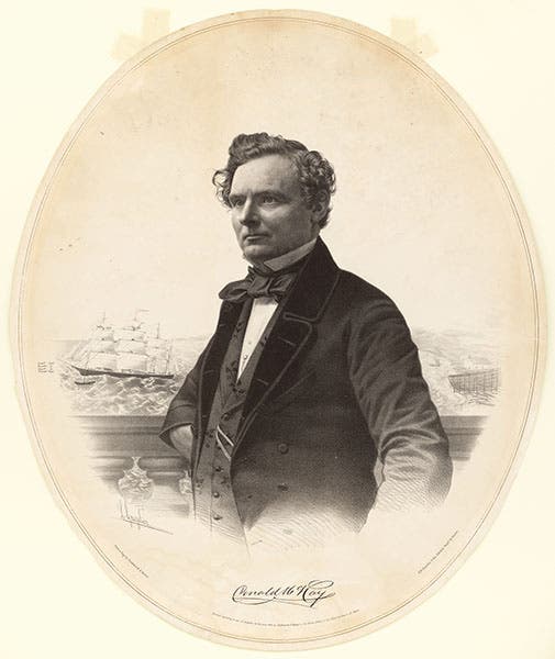 Portrait of Donald McKay, lithograph by Leopold Grozelier, 1854, National Portrait Gallery, Smithsonian Institution (npg.si.edu)