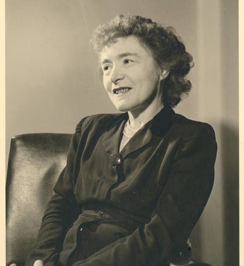 Portrait of Gerty Cori, photograph, undated (nobelprize.org)