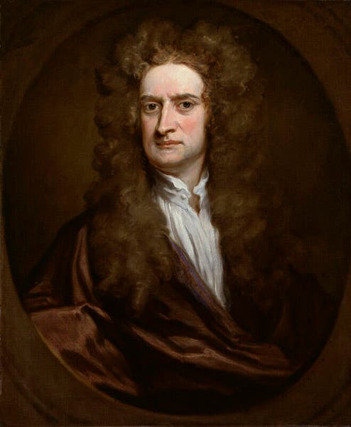 Portrait of Isaac Newton, oil on canvas, by Godfrey Kneller, 1702, National Portrait Gallery, London (npg.org.uk)