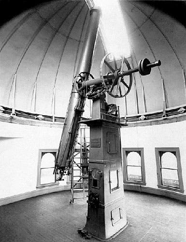 16-inch refractor built by John Brashear for Carleton College, Northfield, Minn. (carleton.edu)