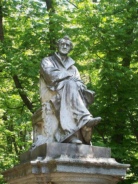 Statue of Justus von Liebig, Maximiliansplatz, Munich (Wikimedia commons)