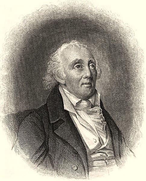 Portrait of François Huber, engraved frontispiece to William Jardine, Entomology, vol. 6: Bees, 1840 (Wikimedia commons)