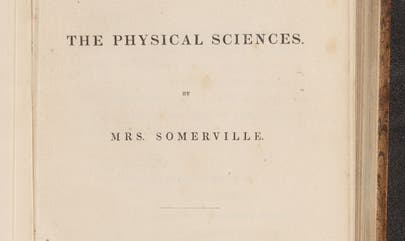 Mary Somerville On the Connexion of the Physical Sciences