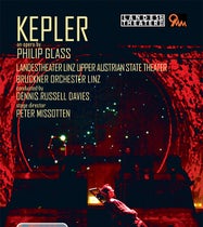 DVD packaging, Kepler, an opera by Philip Glass, as performed in Linz, Austria, by the Bruckner Orchestra Linz, 2009 (philipglass.com)