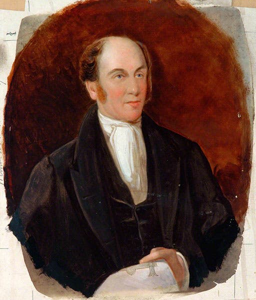 Portrait of Timothy Hackworth, oil on cardboard, unknown artist and date, National Railway Museum (artuk.org)