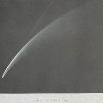 The Great Comet of 1858 (Donati’s Comet), drawing by George Phillips Bond, Annals of the Harvard College Observatory, frontispiece, vol. 3, 1862 (Linda Hall Library)