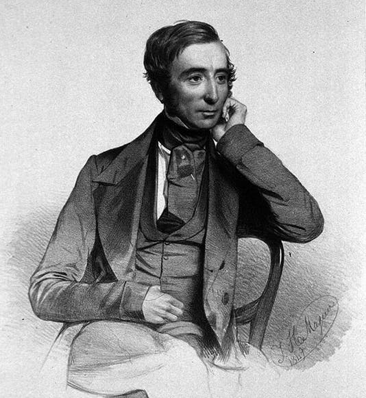 Portrait of a younger George Busk, age 42, lithograph by Thomas Maguire, 1849 (Wikimedia commons)