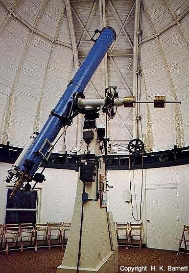 13” refractor, made by Henry Fitz for Allegheny Observatory Pittsburgh, 1861 (pitt.edu)