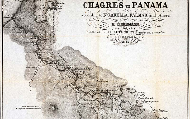 King Charles V orders a survey of the Chagres River to see if a canal can be built across the Isthmus.