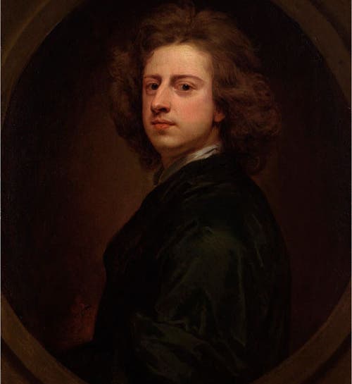 Self-portrait of Godfrey Kneller, oil on canvas, 1685, National Portrait Gallery, London (npg.org.uk)