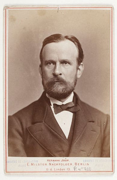 Portrait of Ferdinand von Richthofen, undated photograph (Wikimedia commons)